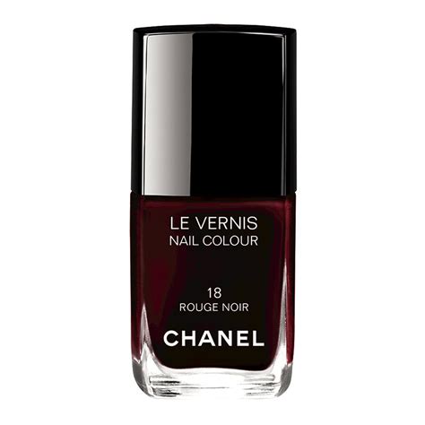 chanel le vernis rouge noir|le vernis chanel nail polish.